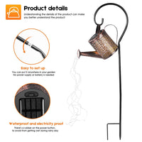 Lampe Arrosoir Solaire Impermeable Outils de jardinage 